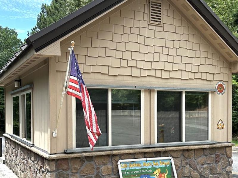 Dam Site entrance gatehouse