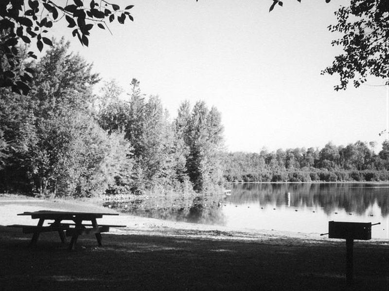 Lake view from camp site