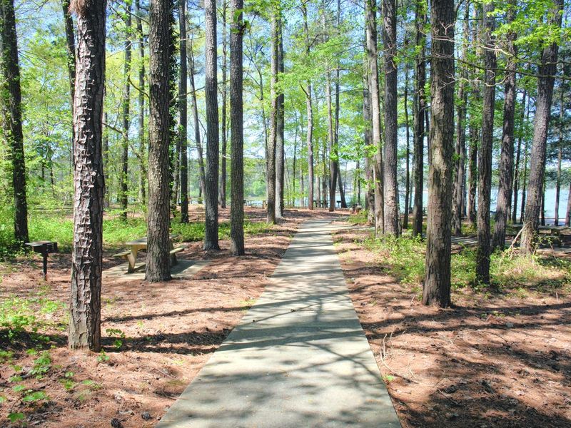 Galt's Ferry Picnic Area Near Bathroom.
