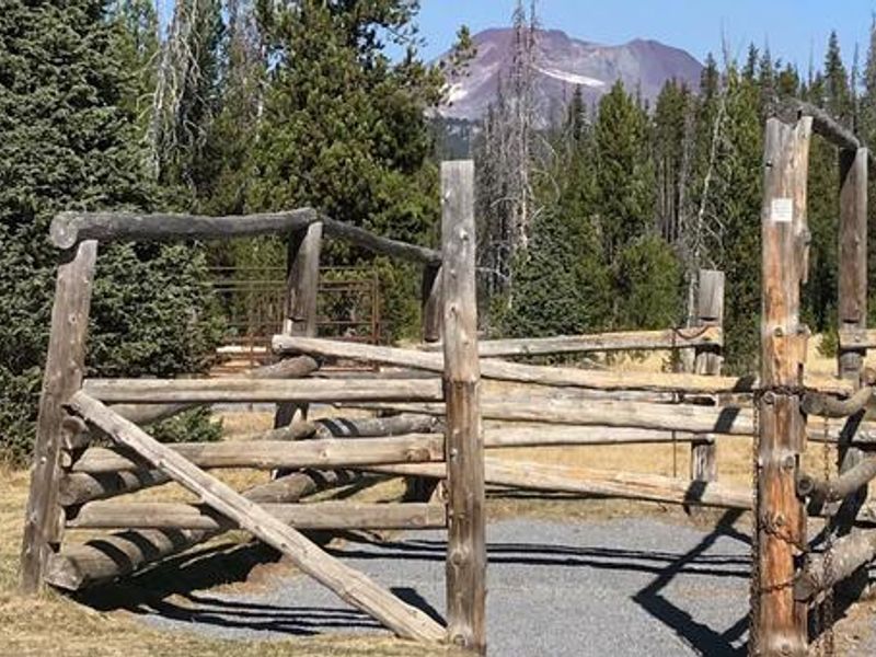 South Sister from Quinn Meadow Horse Camp