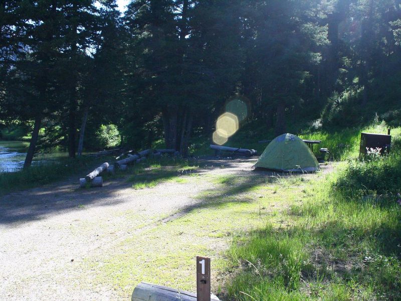 Slough Creek Campground Site #1