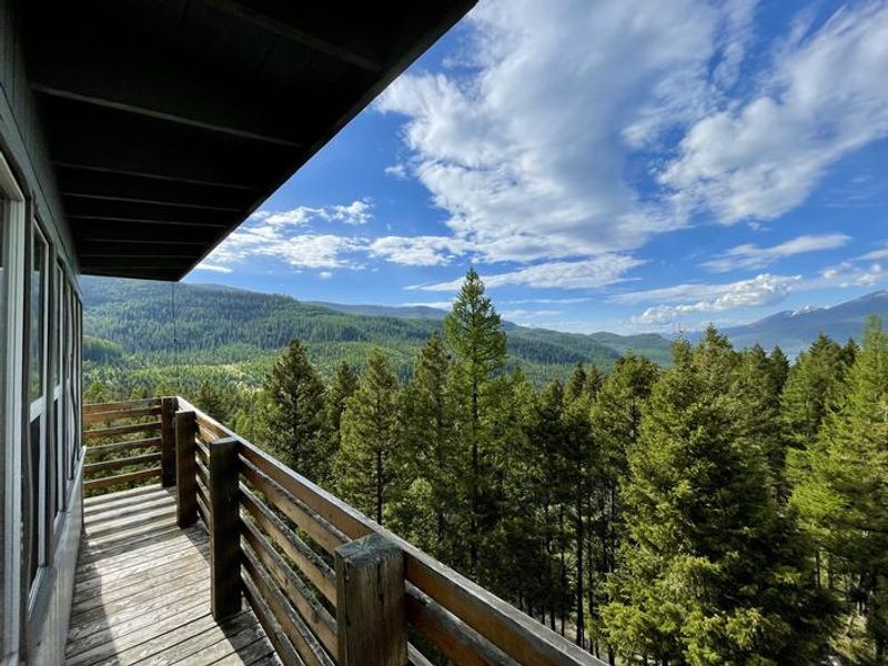 View facing NW towards Swan Lake