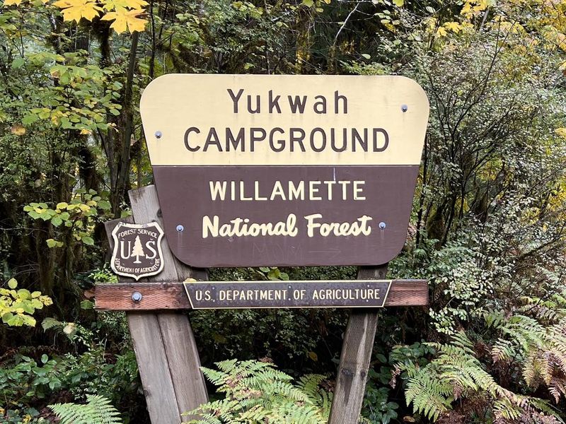 Welcome to the Yukwah Campground located in the Willamette National Forest