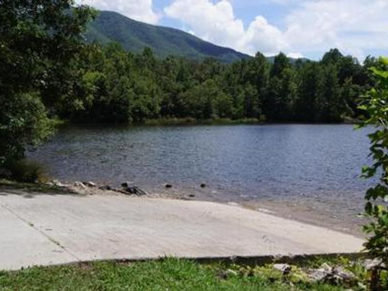 Boat ramp at Indian Boundary Lake
