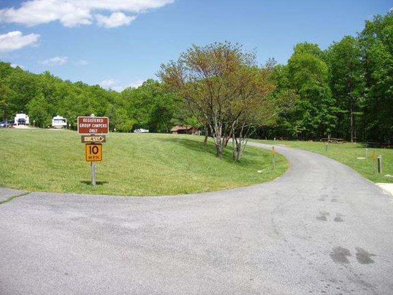 Sherando Lake Group Camp Area