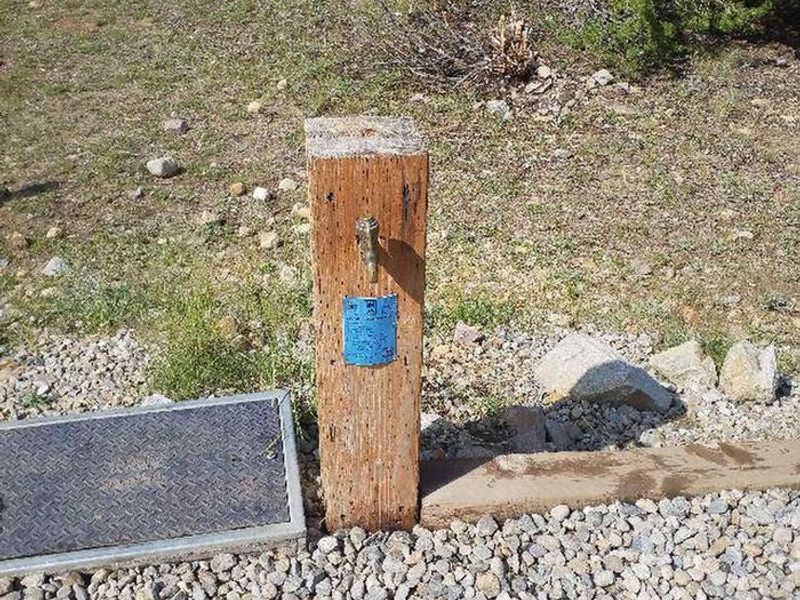 May Queen Campground water spigot