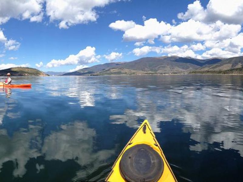 Excellent Kayaking on Dillon Reservoir