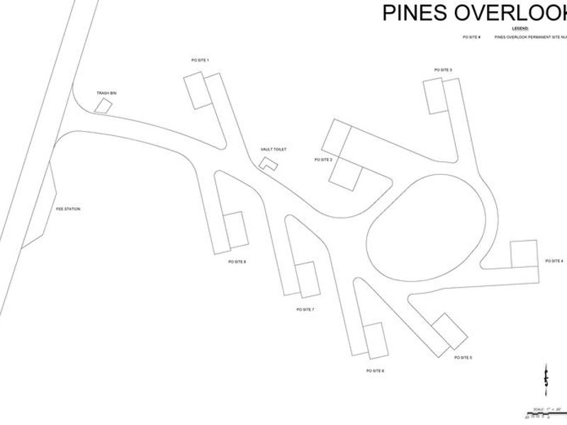 Pines Overlook Map