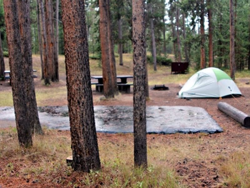Even on a rainy day at Madison Campground there are many things to do nearby including the Madison Information Station.