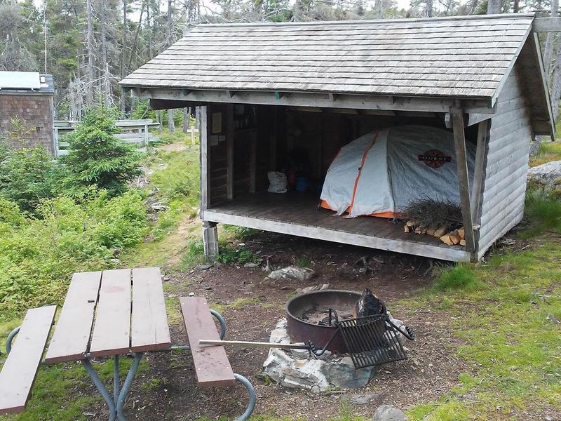 Site 3 at Duck Harbor Campground