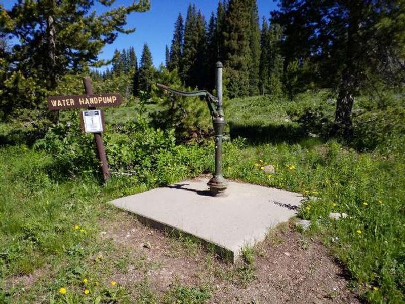 Handpump, Dumont Campground