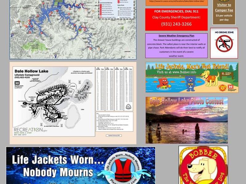 LILLYDALE CAMPGROUND BULLETIN BOARD SIDE B