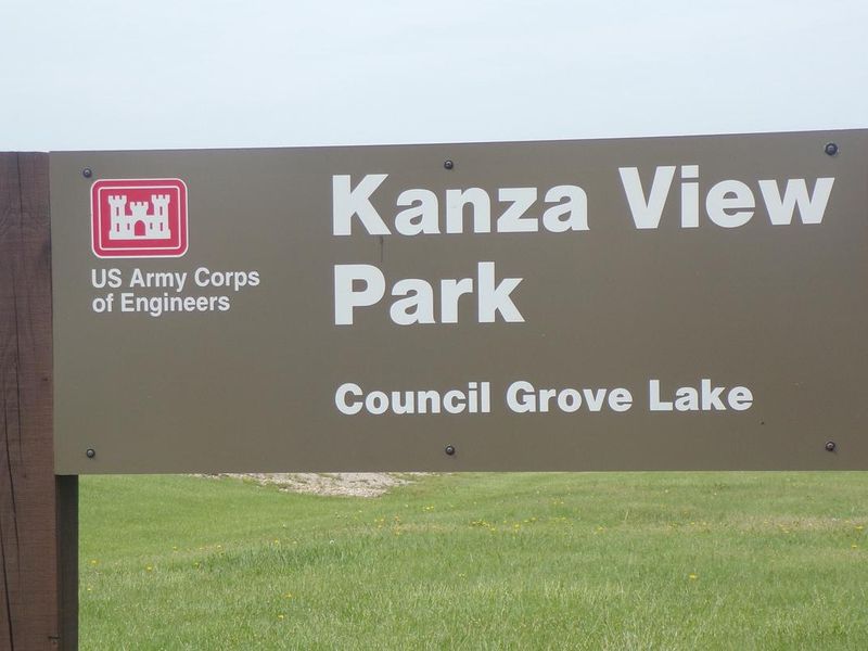 Kanza View Sign