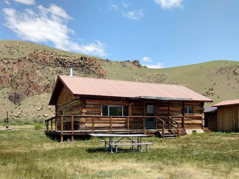 Stone Cellar Guard Station front view.