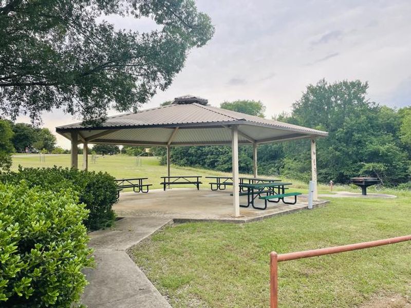 A photo of facility CANEY CREEK with Picnic Table, Electricity Hookup, Shade, Water Hookup