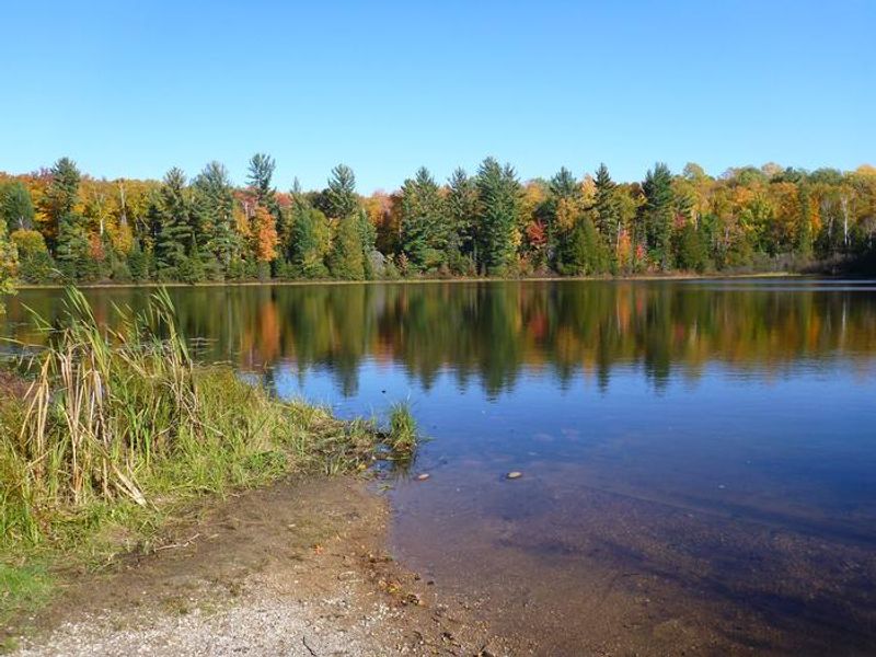 Little Beaver lake from the campground