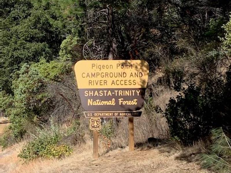 Entrance sign for Pigeon Point