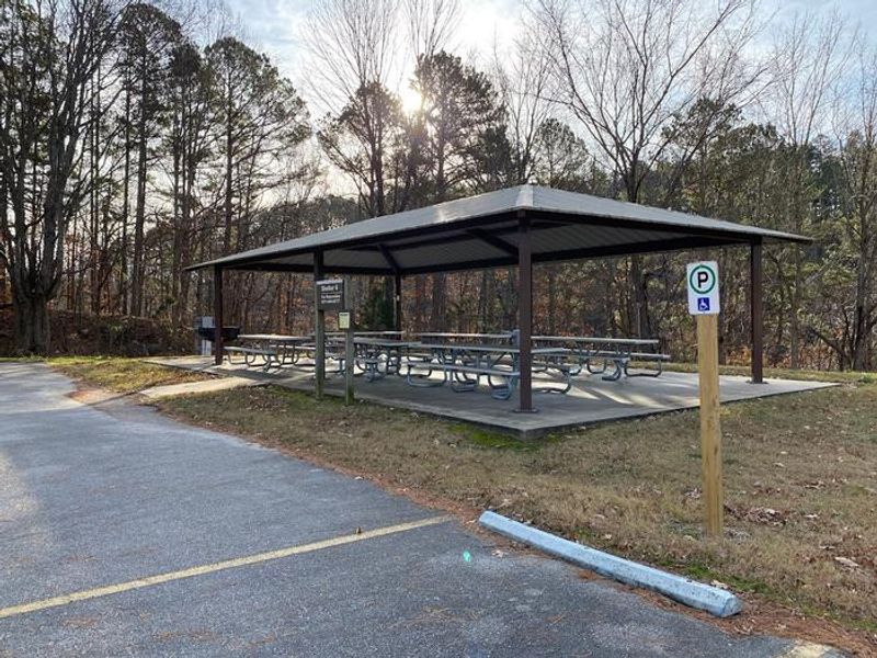 Shelter 6 at Spillway Recreation Area