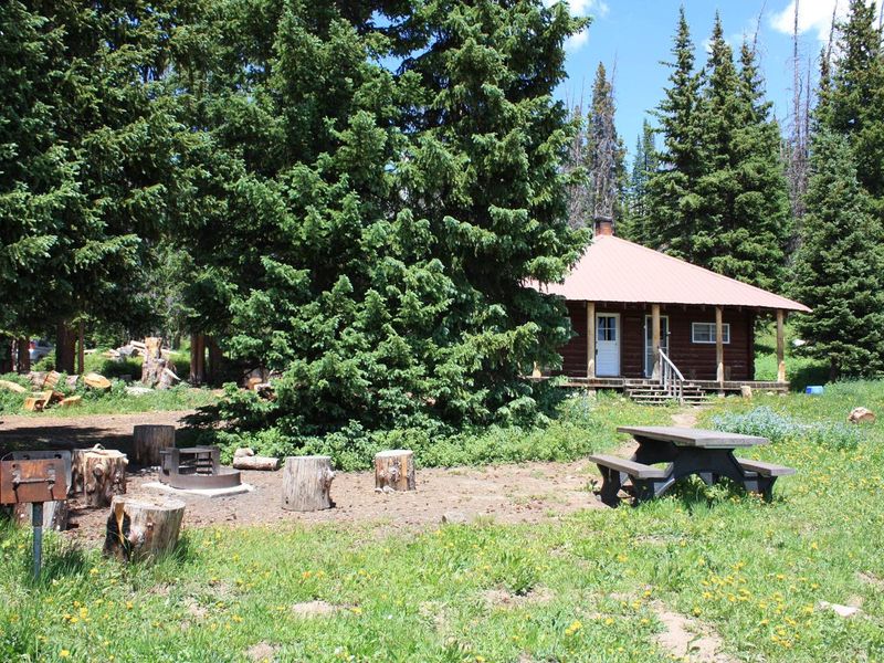 Little Brooklyn Lake Guard, picnic area, and fire pit