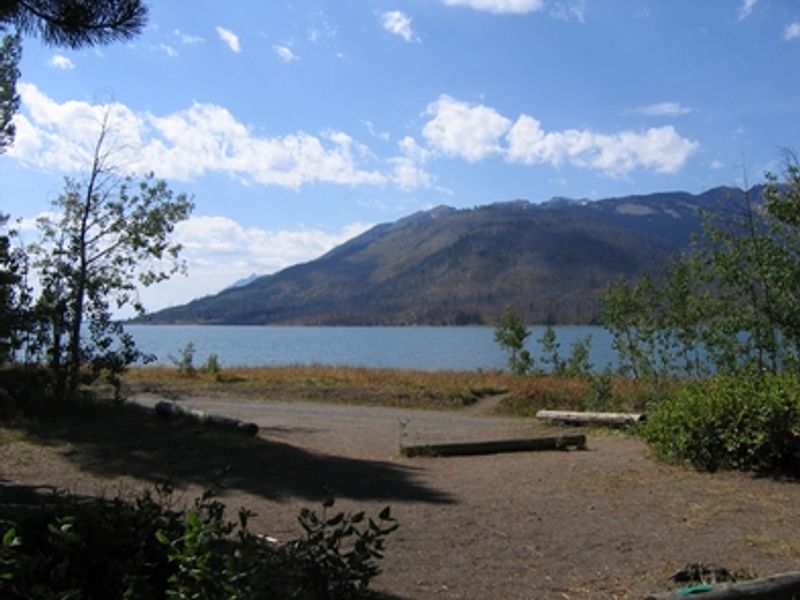 Enjoy camping near Jackson Lake.