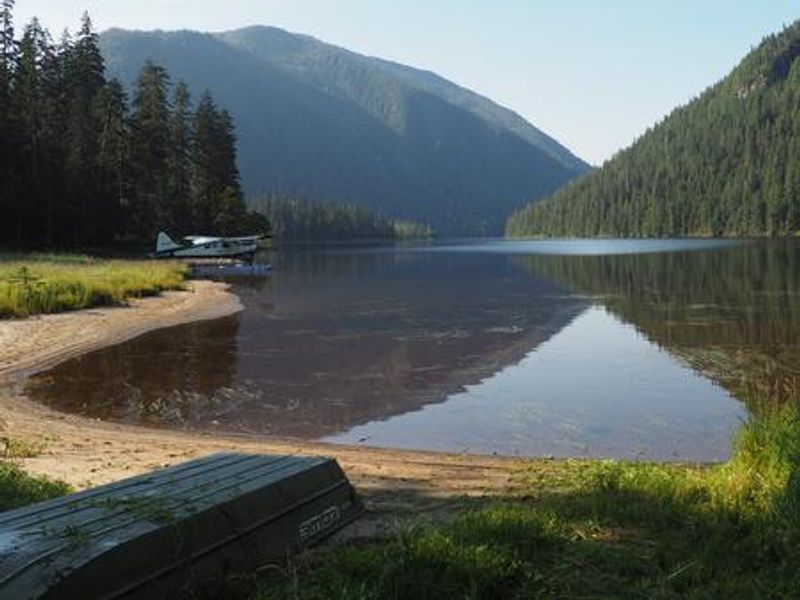 View from Marten Lake Cabin 