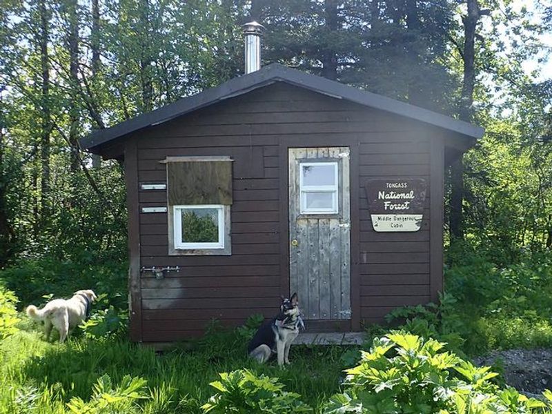 Face View of the Middle Dangerous River Cabin