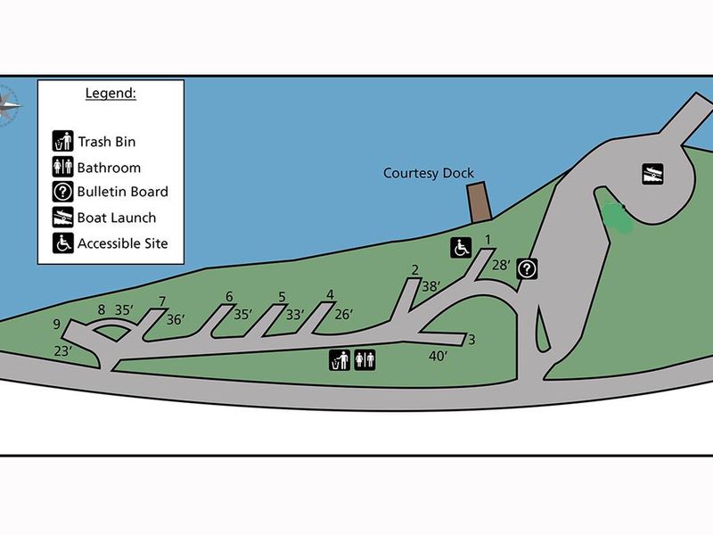 Snag Cove Site Map