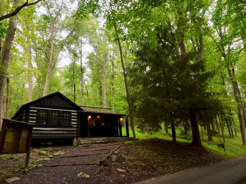 Park Rangers conduct camp orientation and check-in upon your arrival at the Camp Misty Mount Office.  