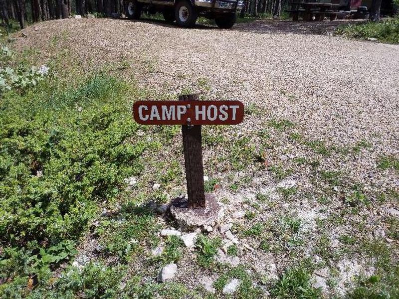 Camp Host Sign