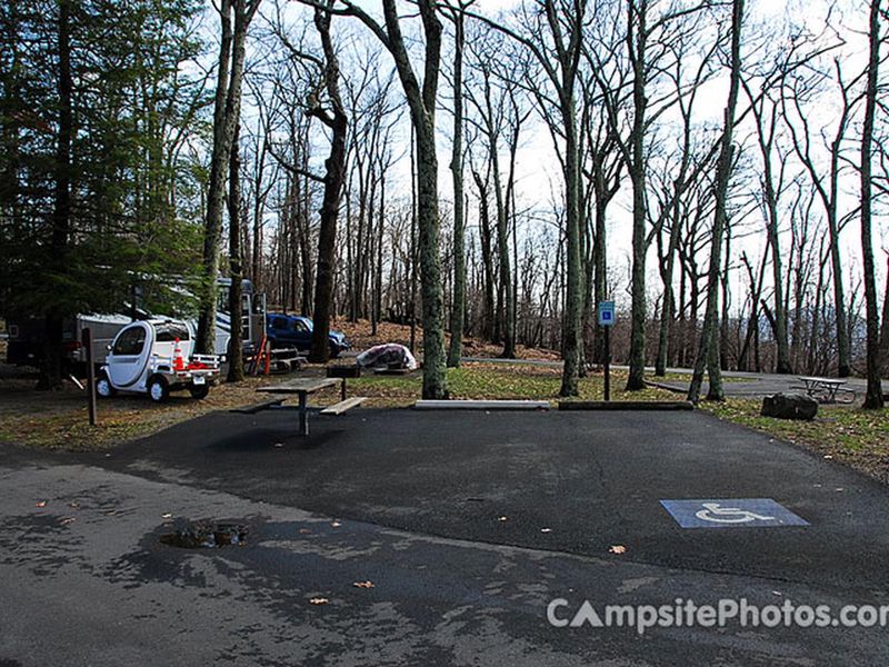 Lewis Mountain Campsite #5