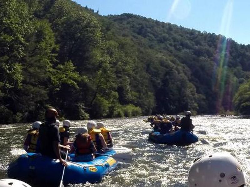 Whitewater rafting on the Ocoee River