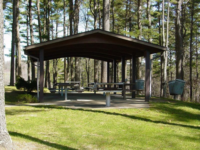 The Barre Falls Dam Picnic Shelter