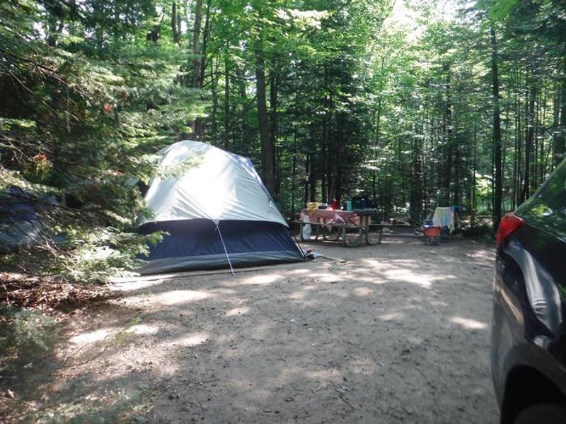 Hurricane River campsite