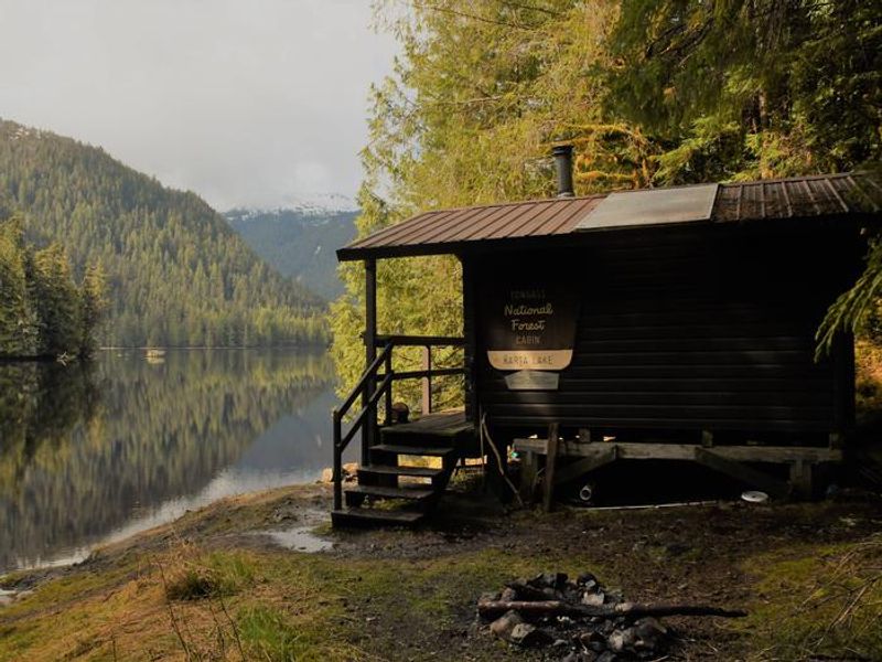 Overlooking the outflow of Karta Lake