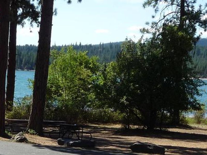 Overlooking the lake