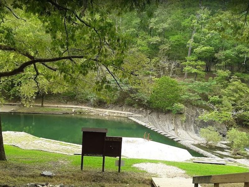 The cool waters of Walnut Creek offer a summer long refreshing location for swimmers at Charlton.