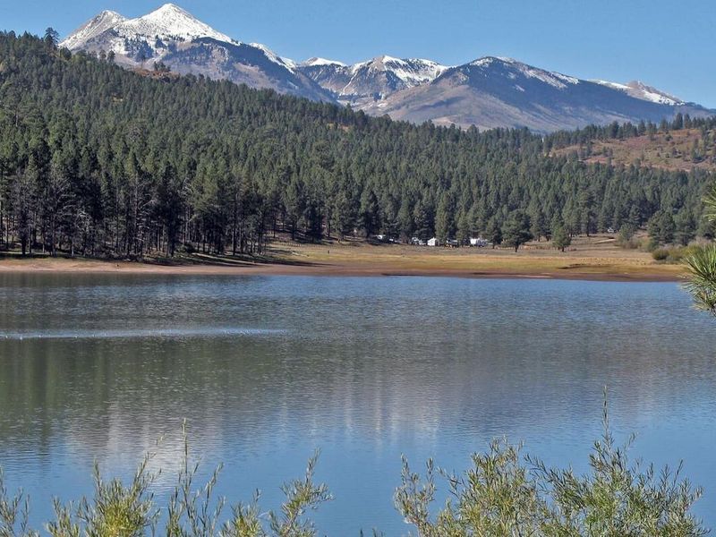 Peaks visible from Buckeye Reservoir