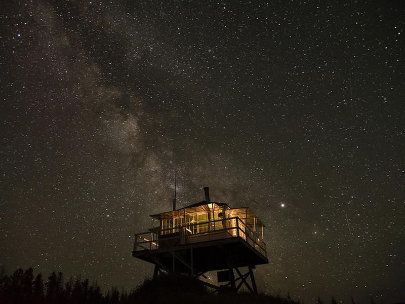 stargazing from McCart Lookout