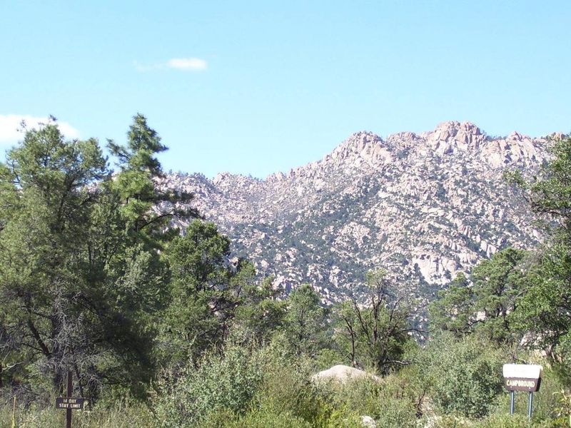 Yavapai Campground with Beautiful Mountain Views