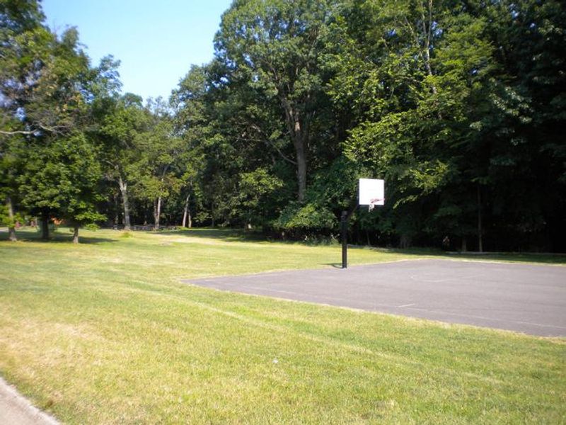 Area C is located next to the basketball court.