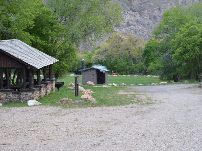 Vaulted Toilet Lower Loop Area