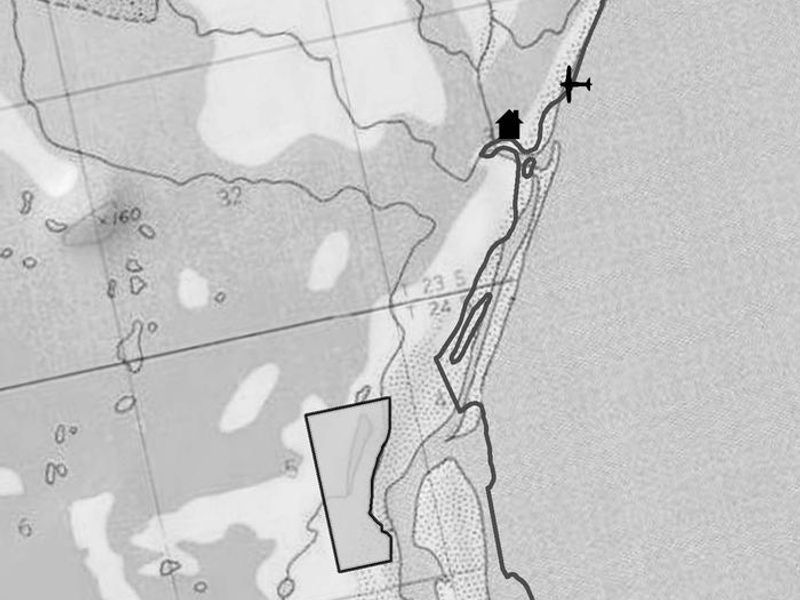 Topographic map of Esker Stream Cabin (Wrangell-St Elias)