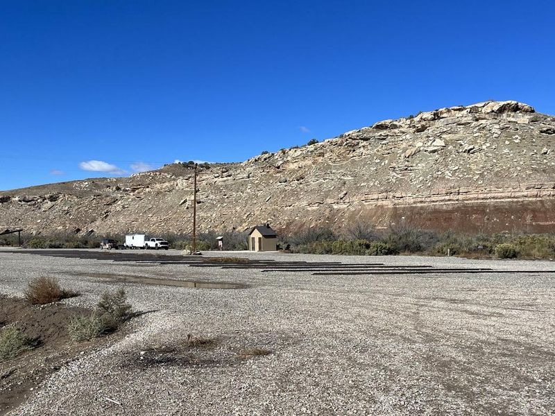 Westwater Campground trailer parking