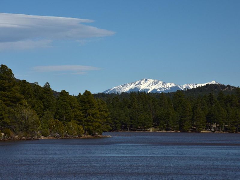 Late season snow on the San Francisco peaks
