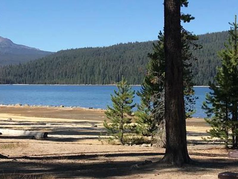Crescent Lake from Contorta Flat Campground