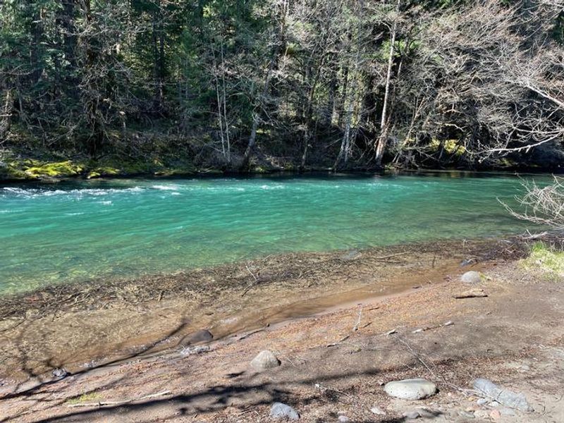 Located near the Middle Fork River, Secret Campground offers great access to several swimming opportunities.