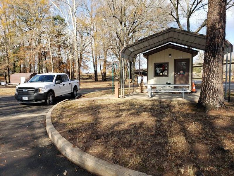 Park Booth for Check ins and park information
