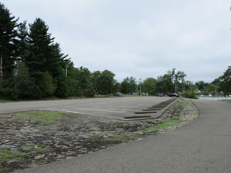 Mill Creek Campground Boat Launch Parking Area and Entrance
