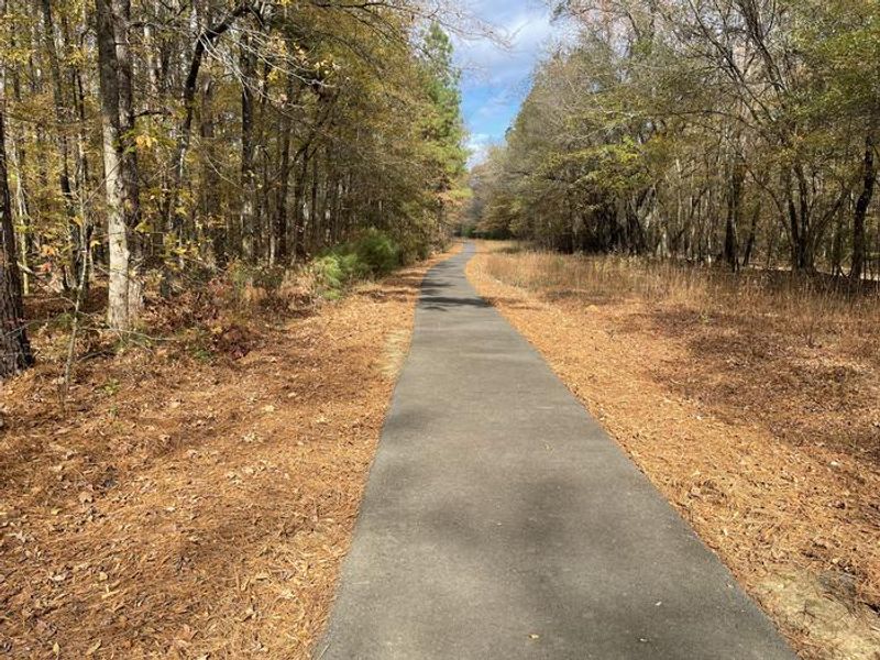 Paved nature trail