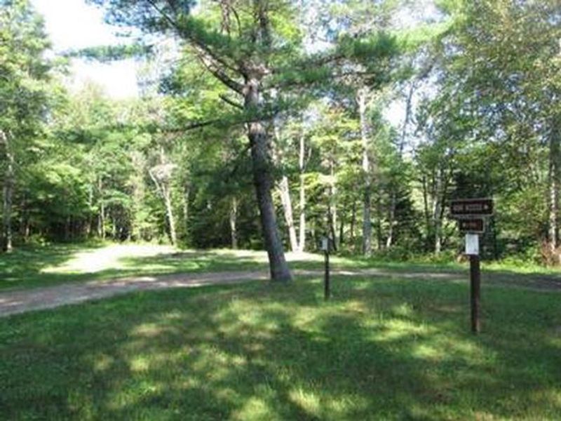  Vertical view of the Carr Lake Trail